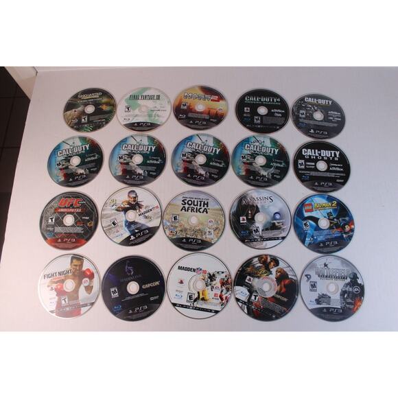 20 game disc bundle/lot: Sony Playstation 3, PS3 game discs (A2) - Picture 1 of 7